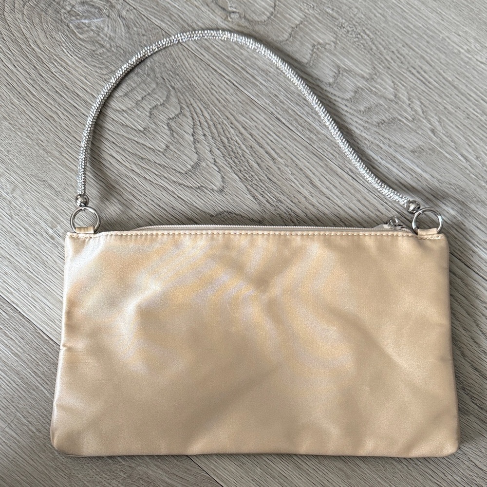 H&M Shimmering Tan Wristlet